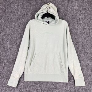 Nike Hoodie Women's‎ Small Green Just Do It Pullover Pockets Hooded Cotton Logo